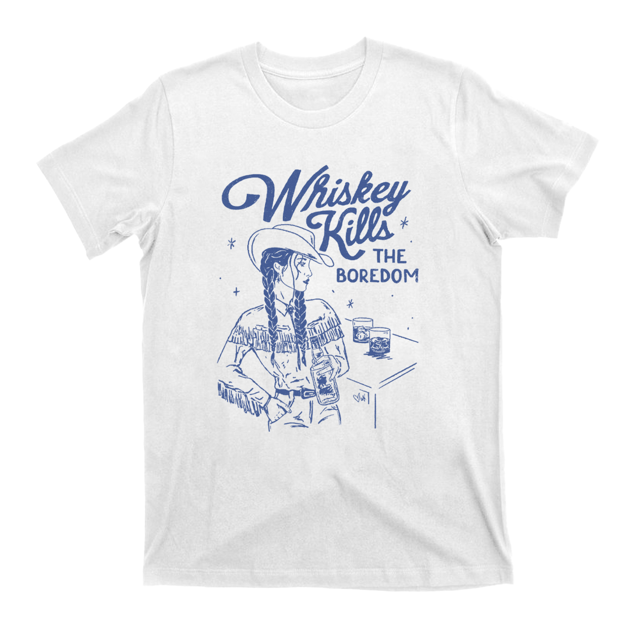 Whiskey Kills The Boredom T-Shirts