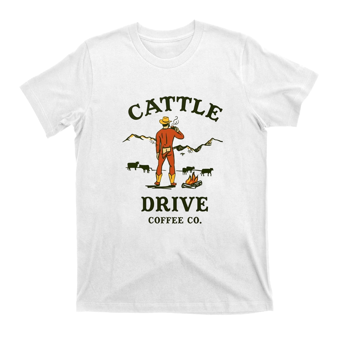 Cattle Drive Coffee T-Shirts