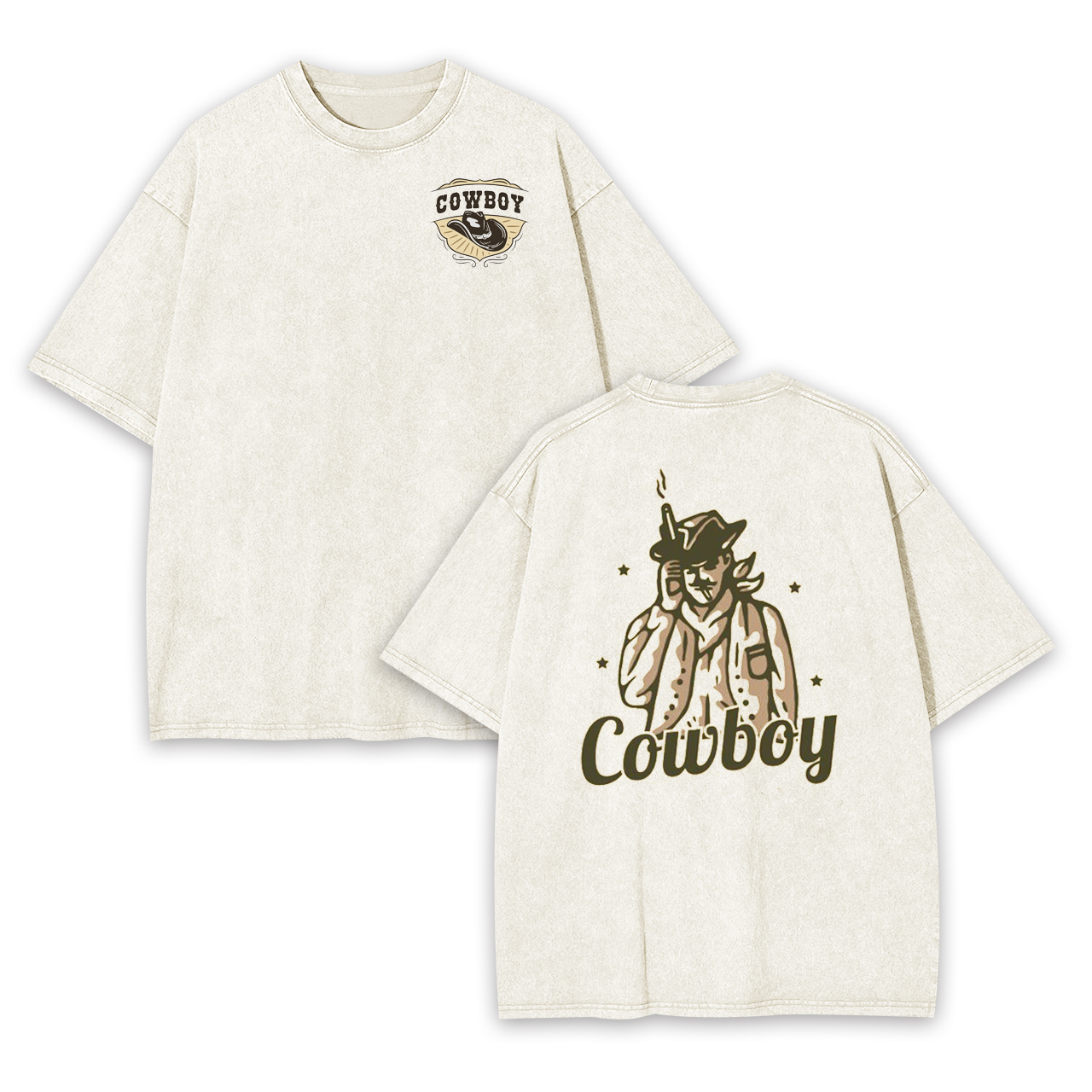 A Cigarette, Once Upon a Time in the West Garment-dye Tees