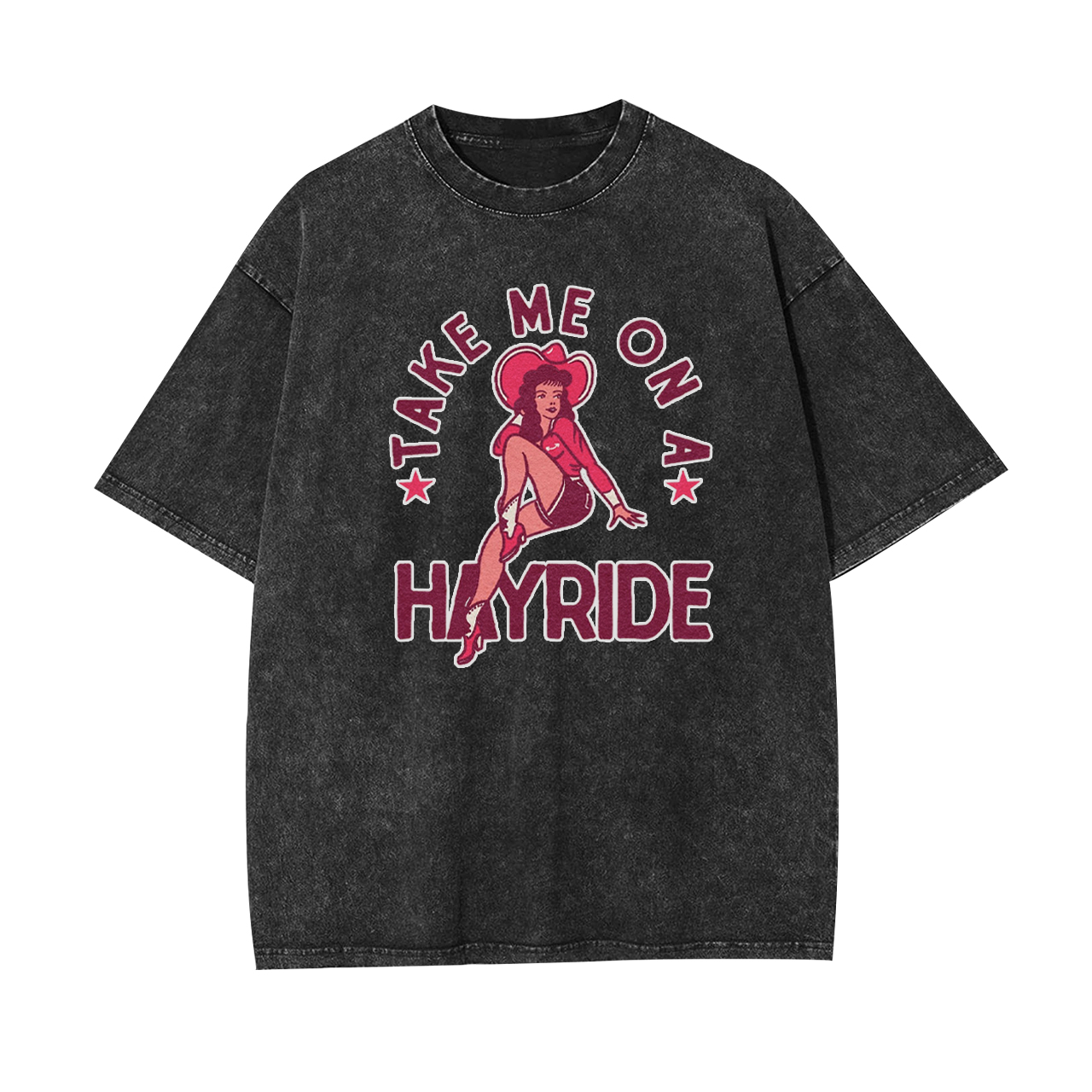 Take Me On A Hayride Garment-dye Tees