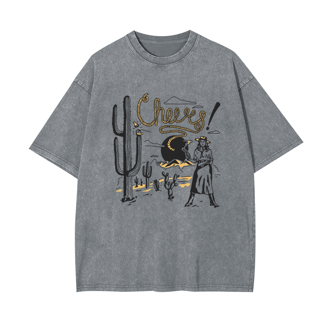 Cheers Cowgirls Garment-dye Tees