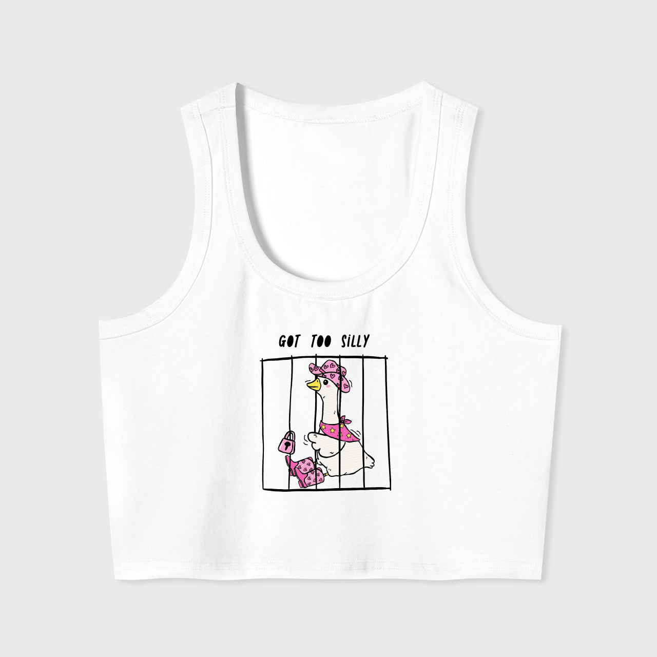 Funny Goose-Silly Too Goose Tank Top