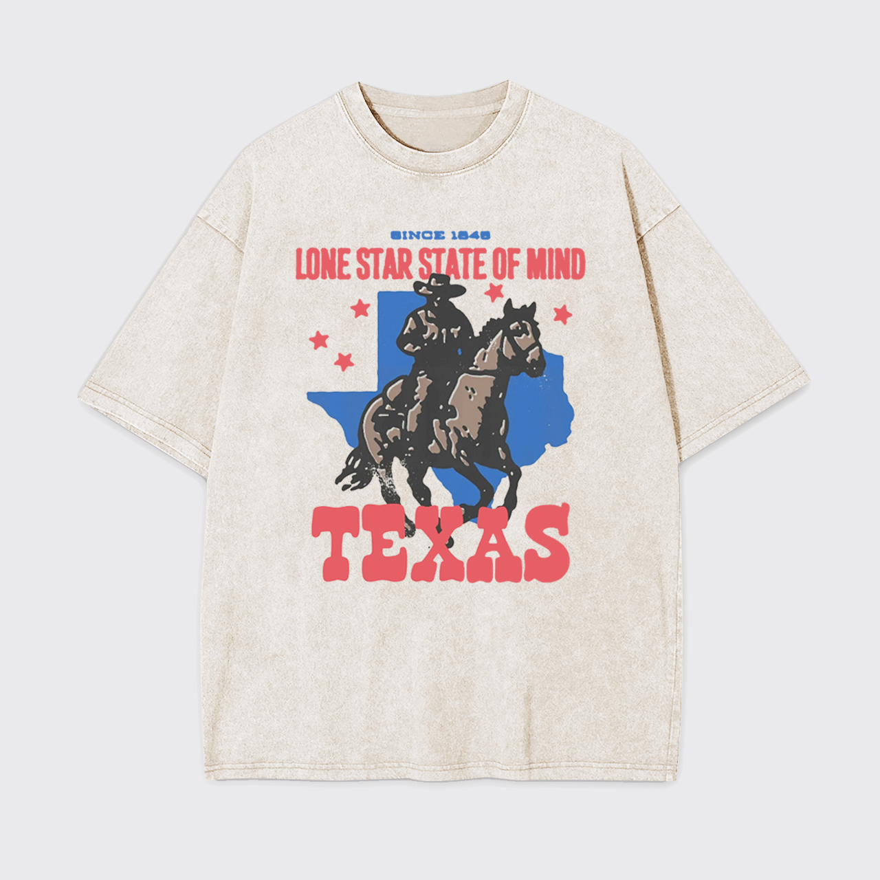 Lone Star State Of Mind Garment-dye Tees