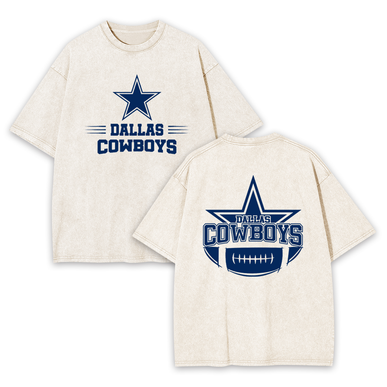 Dallas Cowboys Shining Star Garment-dye Tees