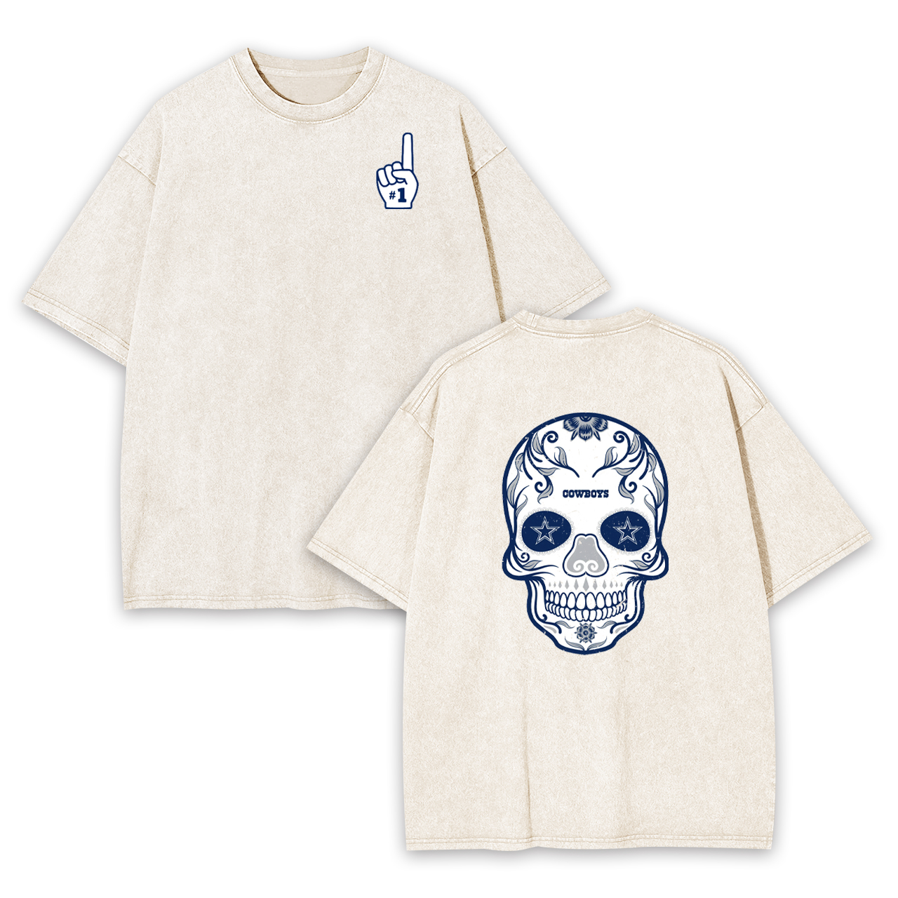 Dallas Cowboys #1 Garment-dye Tees