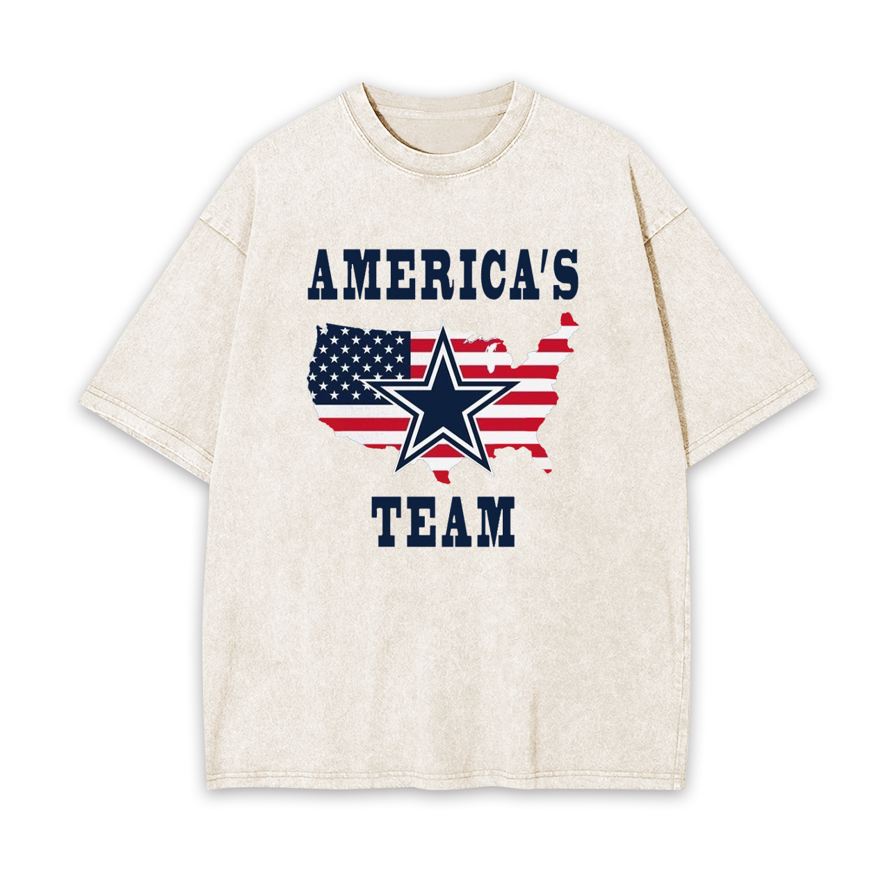 American Hreat Dallas Cowboys Garment-dye Tees