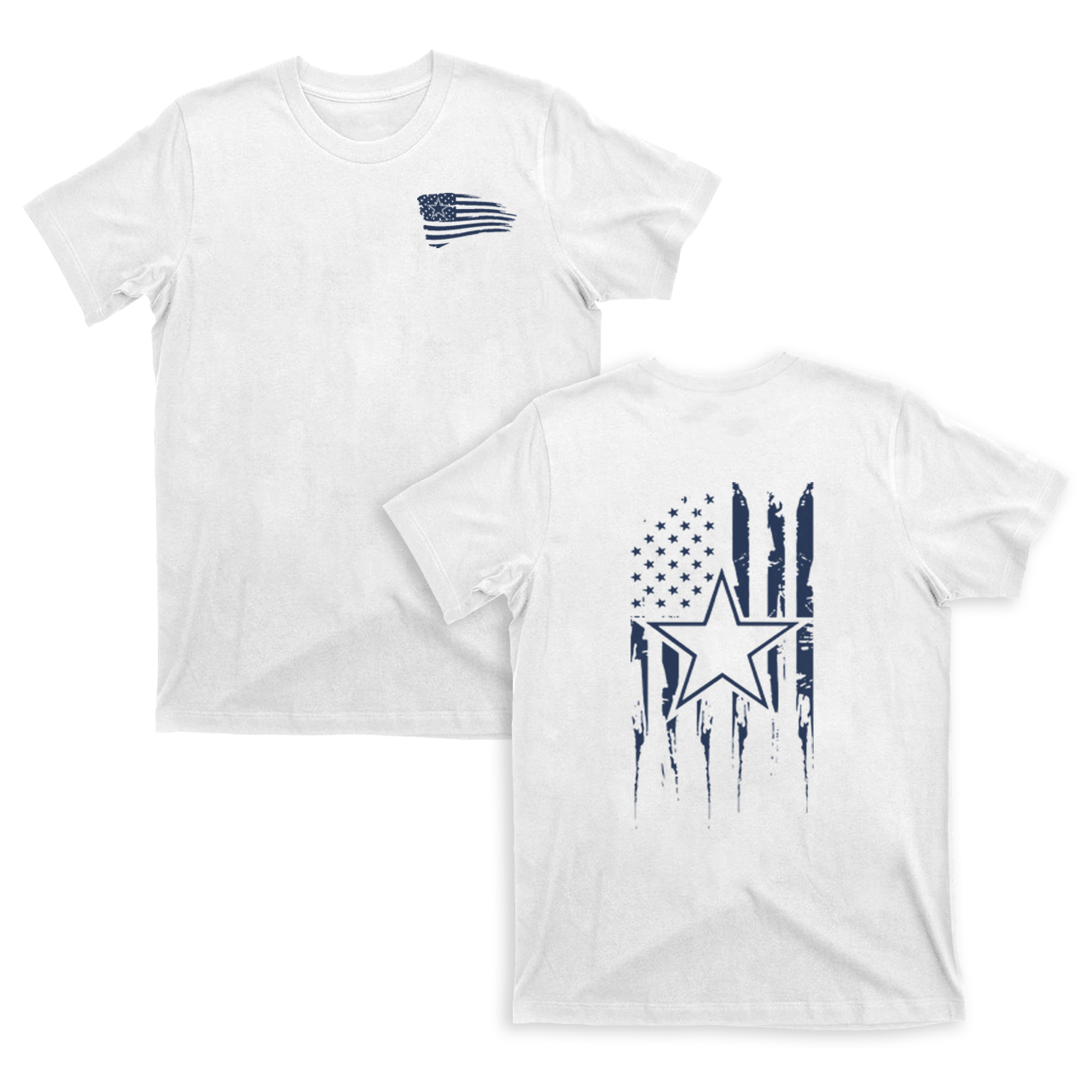 Dallas Cowboys American Flag T-Shirts