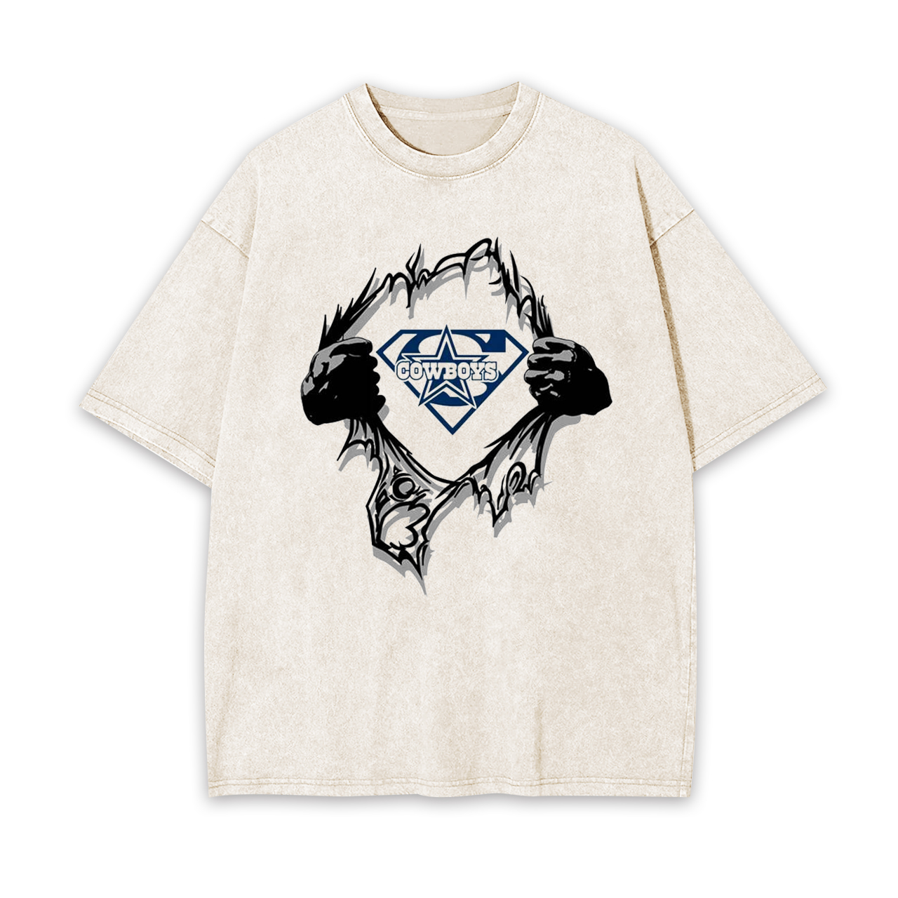Dallas Cowboys In My Heart Garment-dye Tees