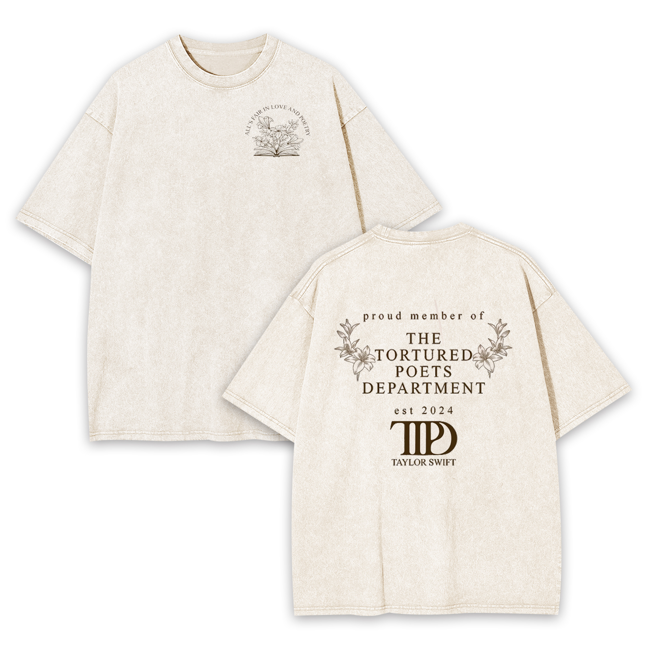 Proud Member of TTPD Garment-dye Tees
