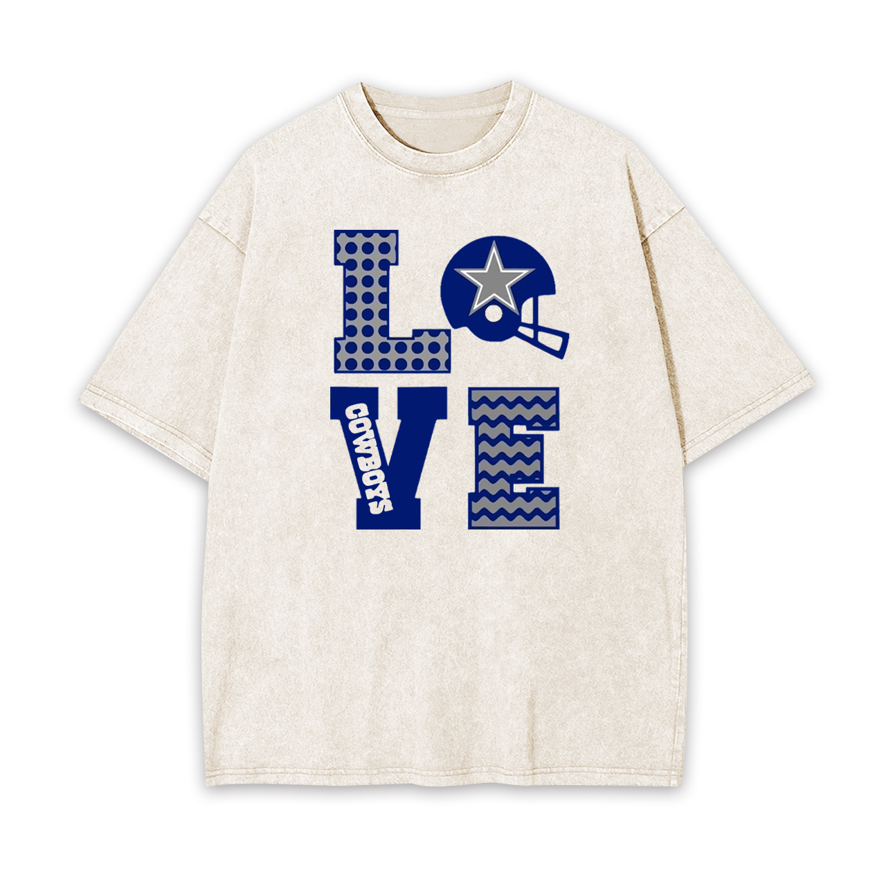 Love American Baseball Garment-dye Tees