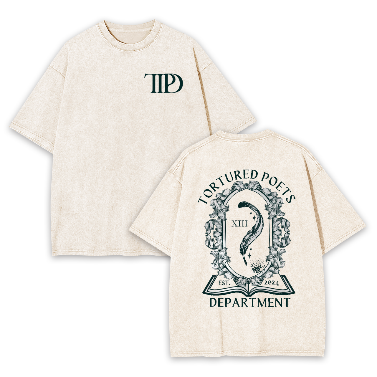 The Tortured Poets Department Garment-dye Tees