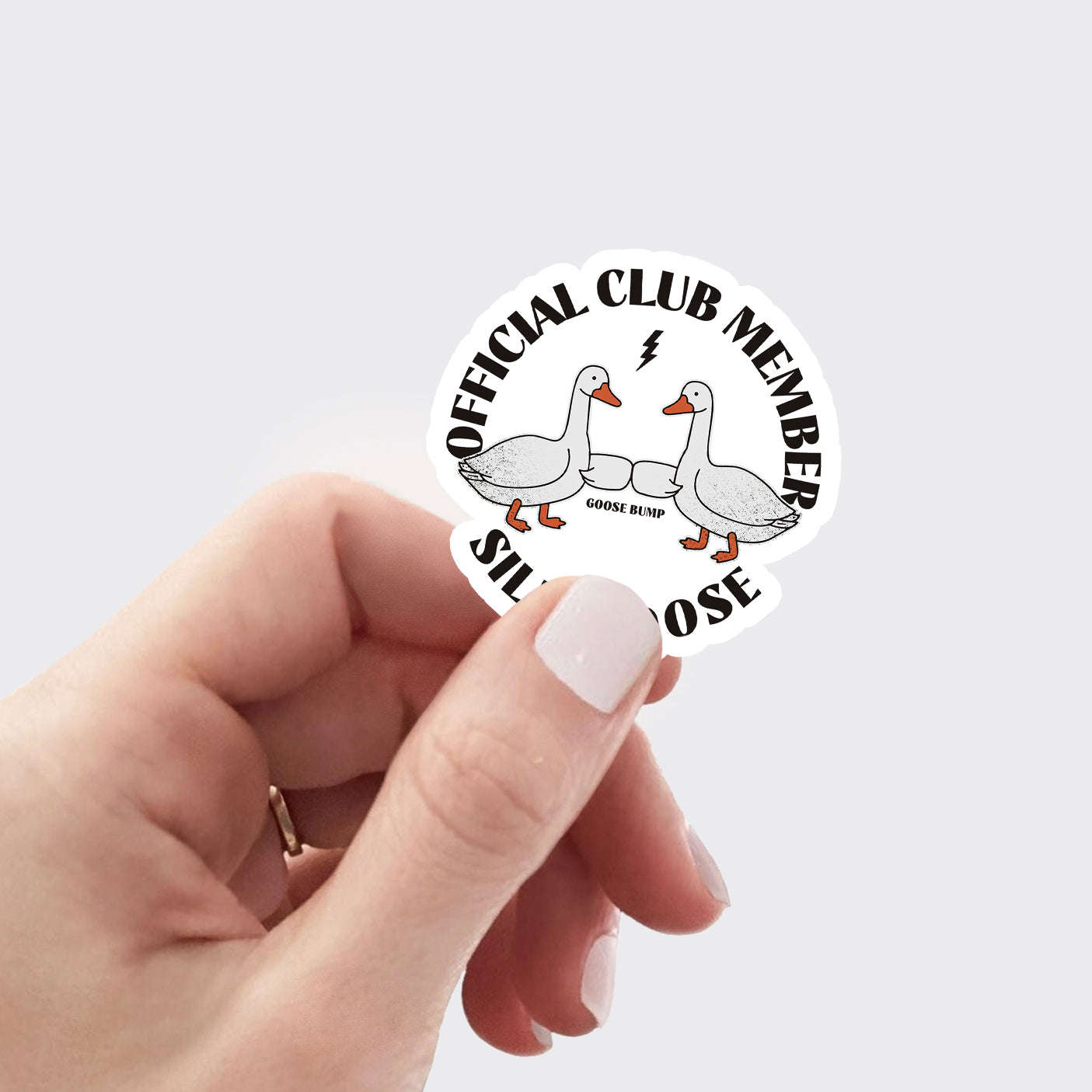 Goose Bump Club_Cowboybay Sticker