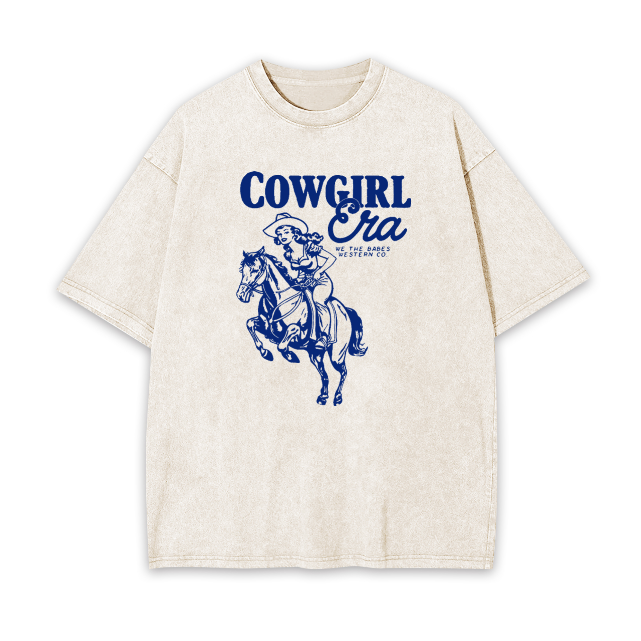 Cowgirl Era Run to The Furture Garment-dye Tees