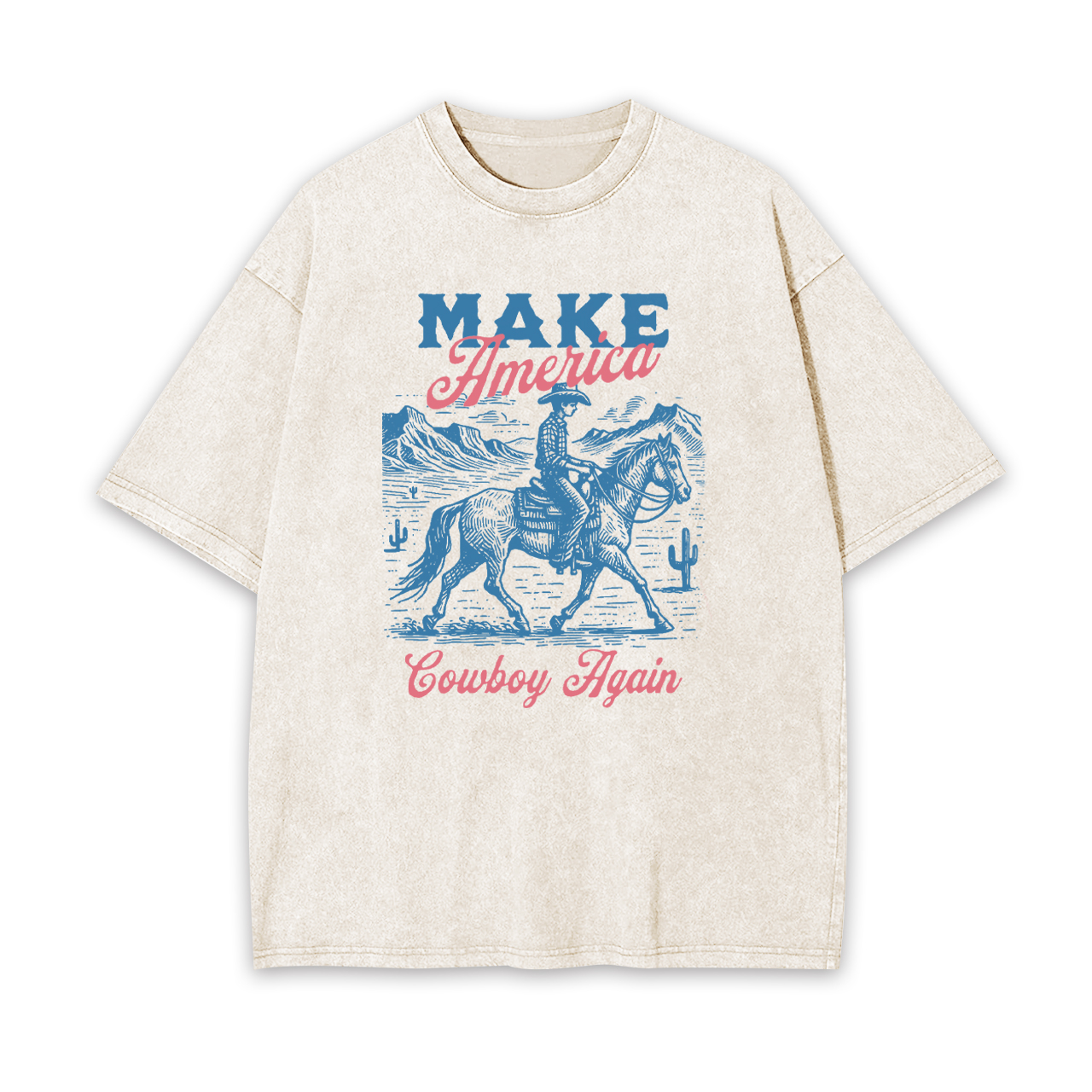 Make America Cowboy Again Garment-dye Tees