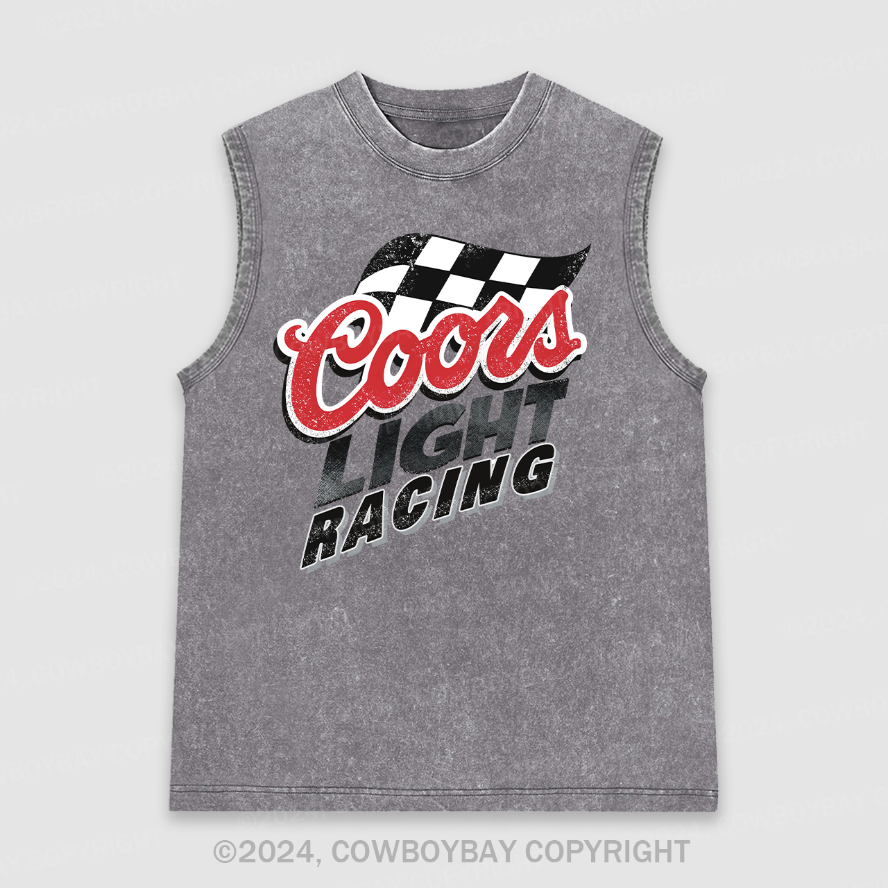 Coors Light Racing Washed Tanks