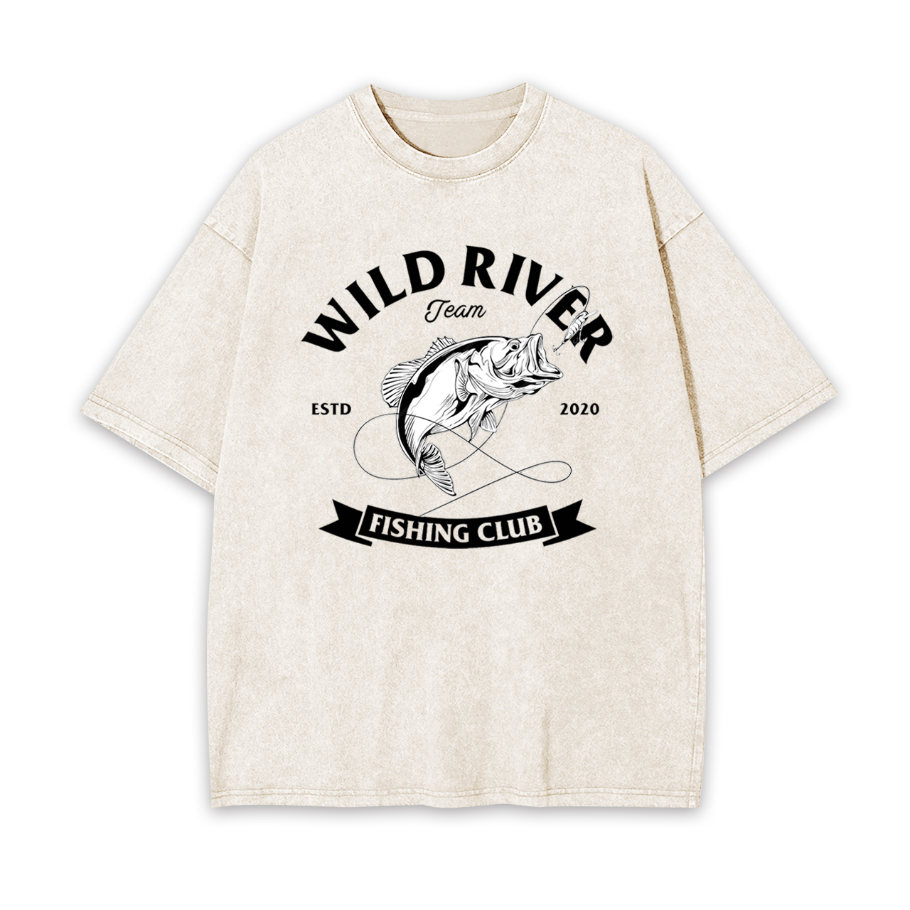Wild River Fishing Club Garment-dye Tees