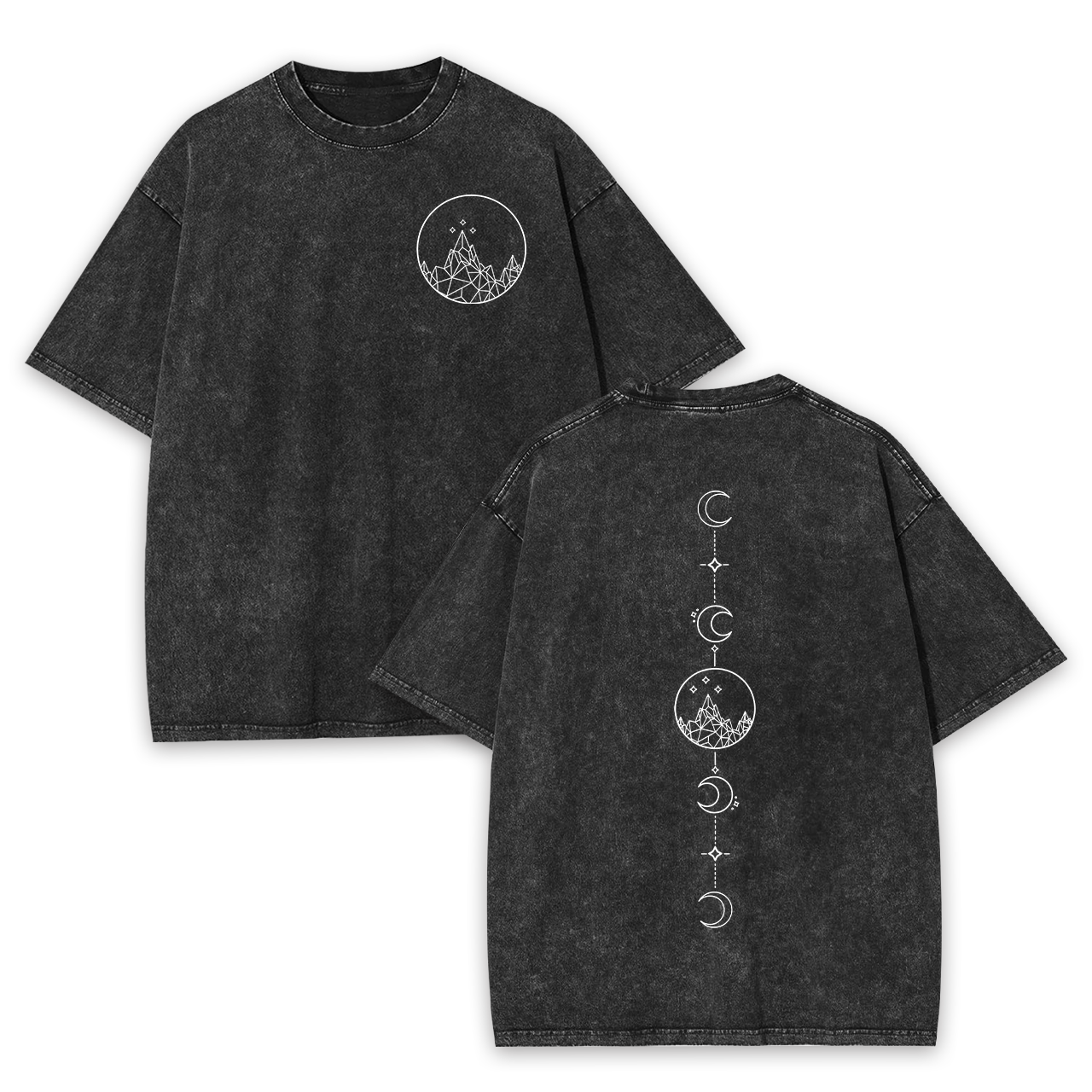 The Night Court Western Cowboy Garment-dye Tees