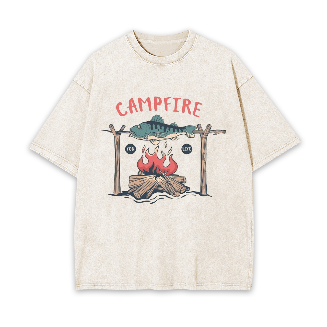 Campfire For Life Garment-dye Tees