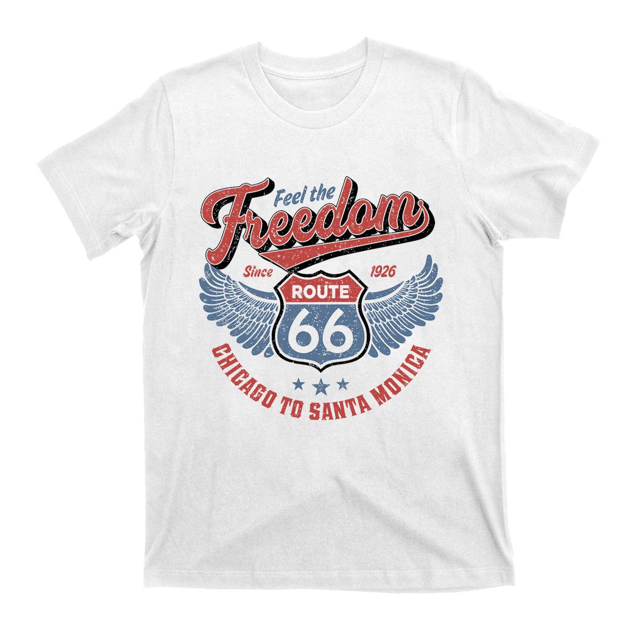 Route 66 Feel the Freedom  T-Shirts