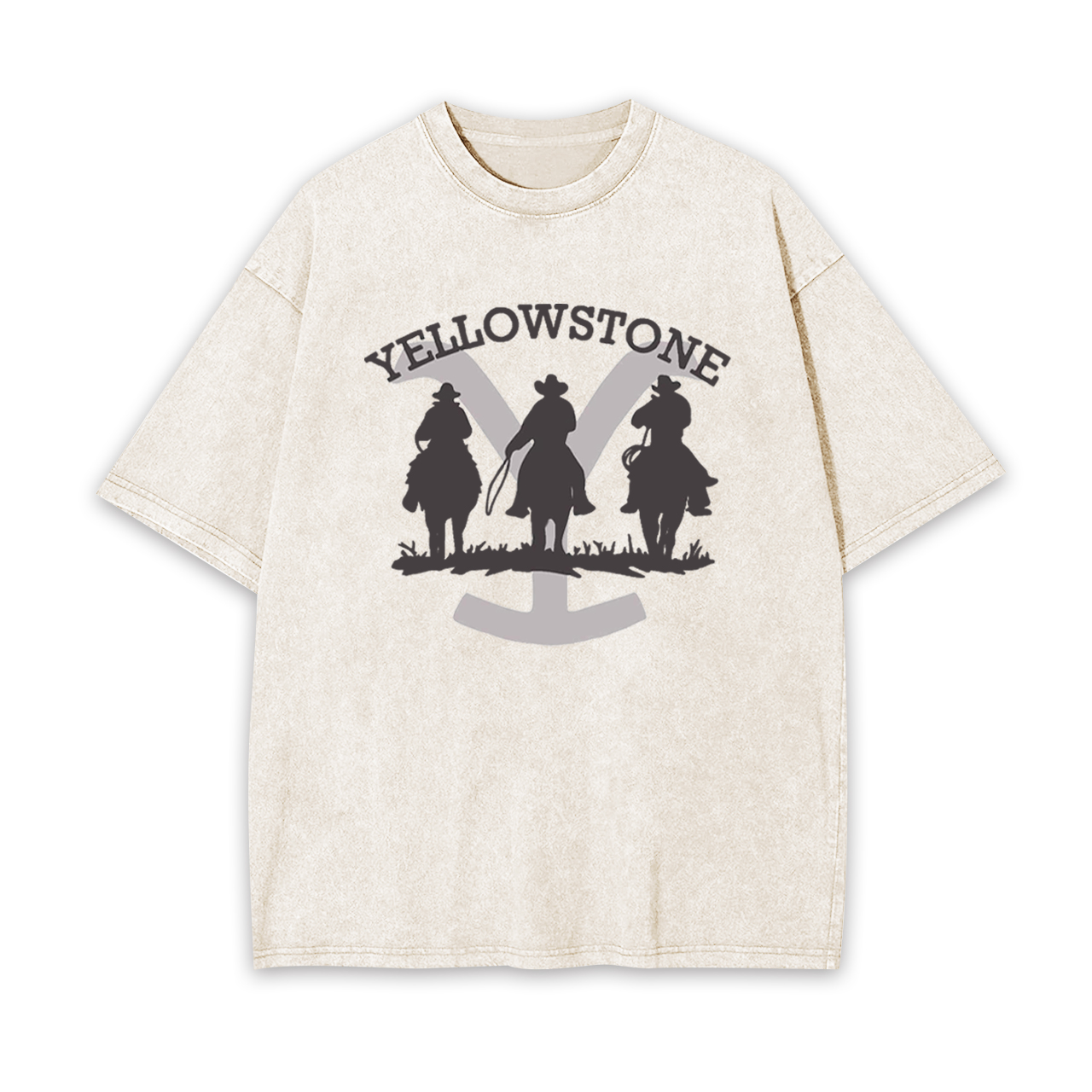 Come Back Home Yellowstone Cowboy Garment-dye Tees