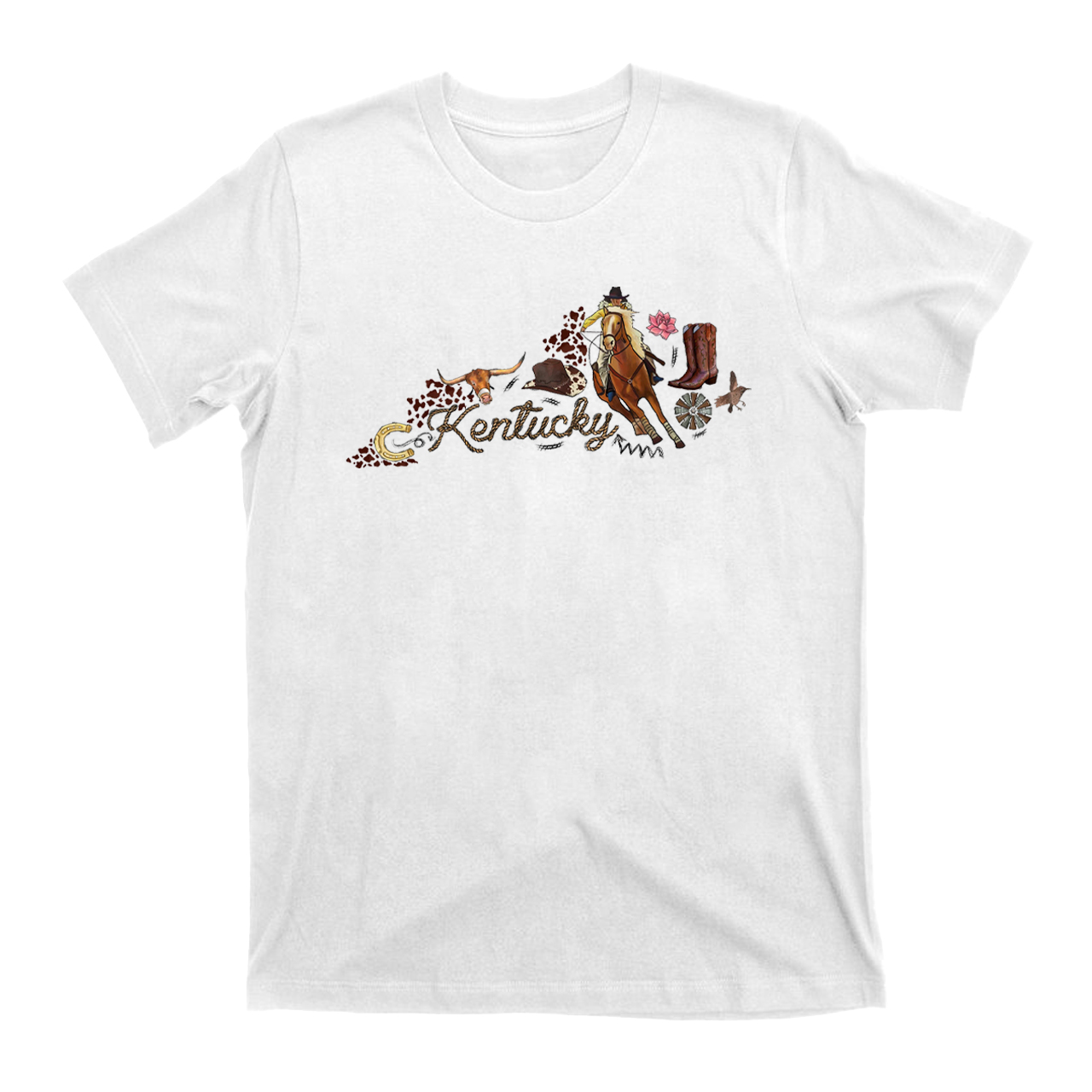 Cowboy In Kentucky T-Shirts