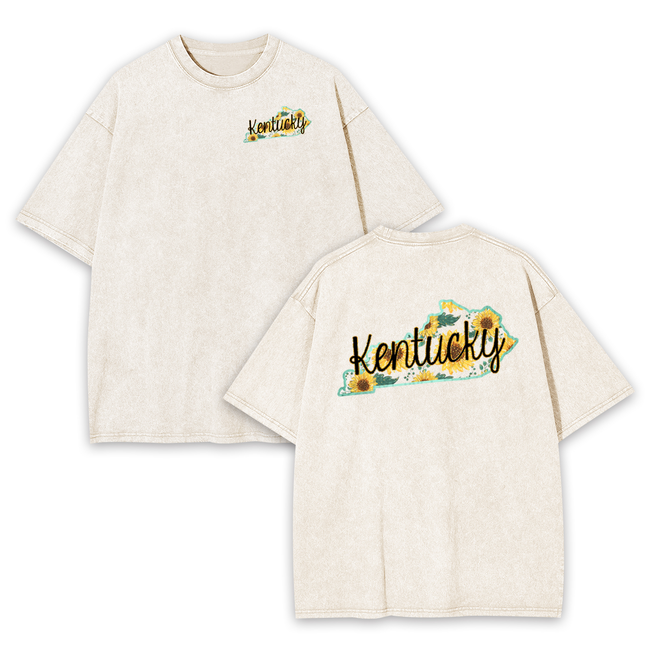 Kentucky Sunflower Garment-dye Tees