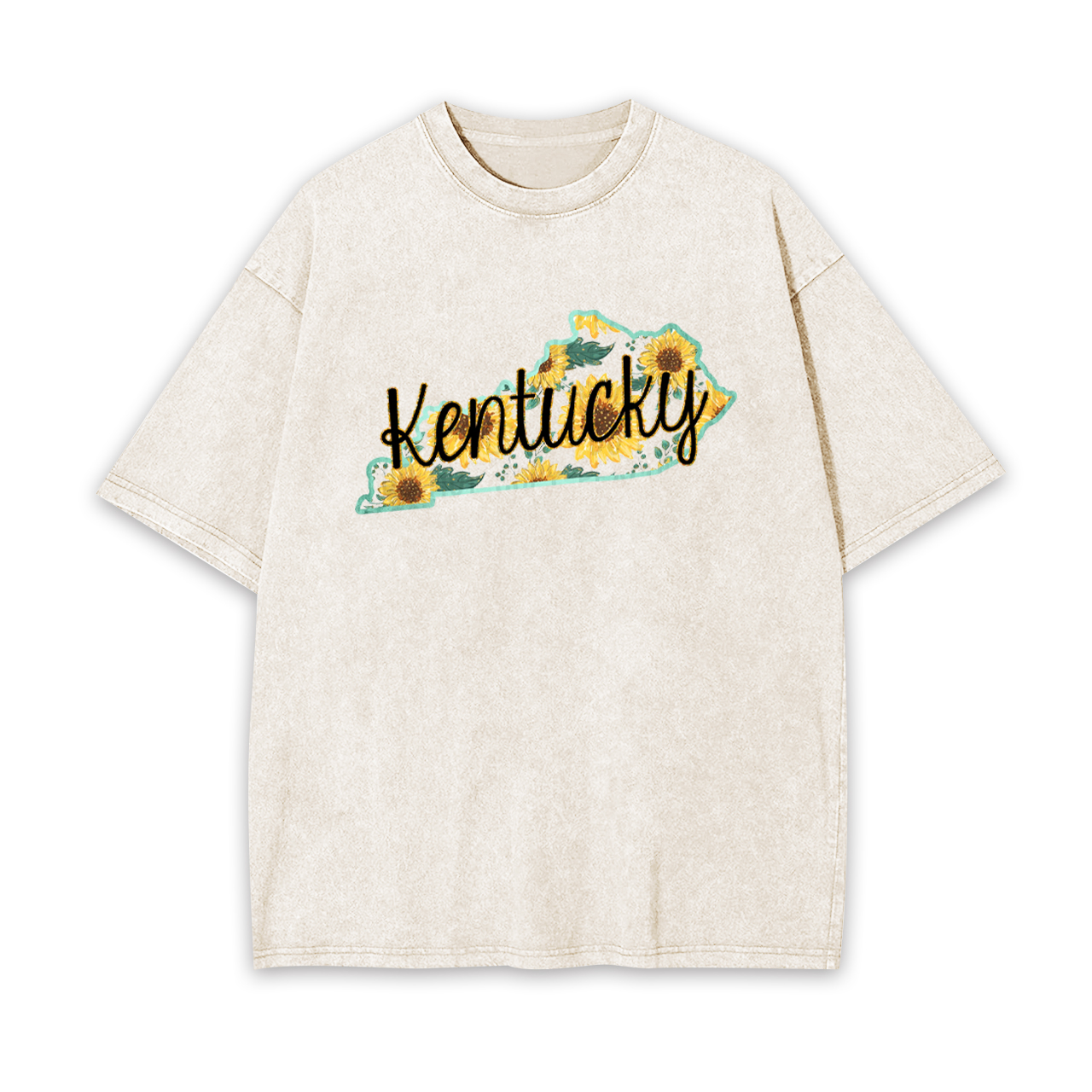 Kentucky Sunflower Garment-dye Tees