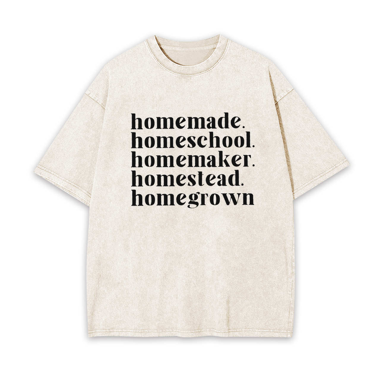 Homemade��Homeschool Garment-dye Tees