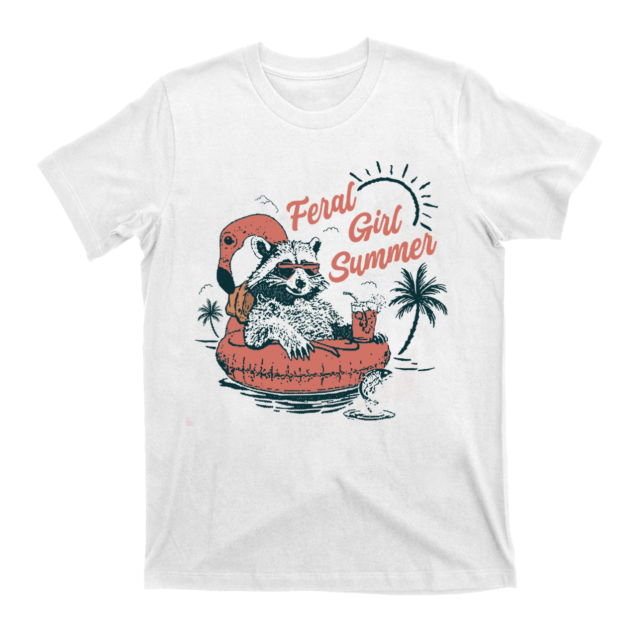 Feral Girl Summer T-Shirts