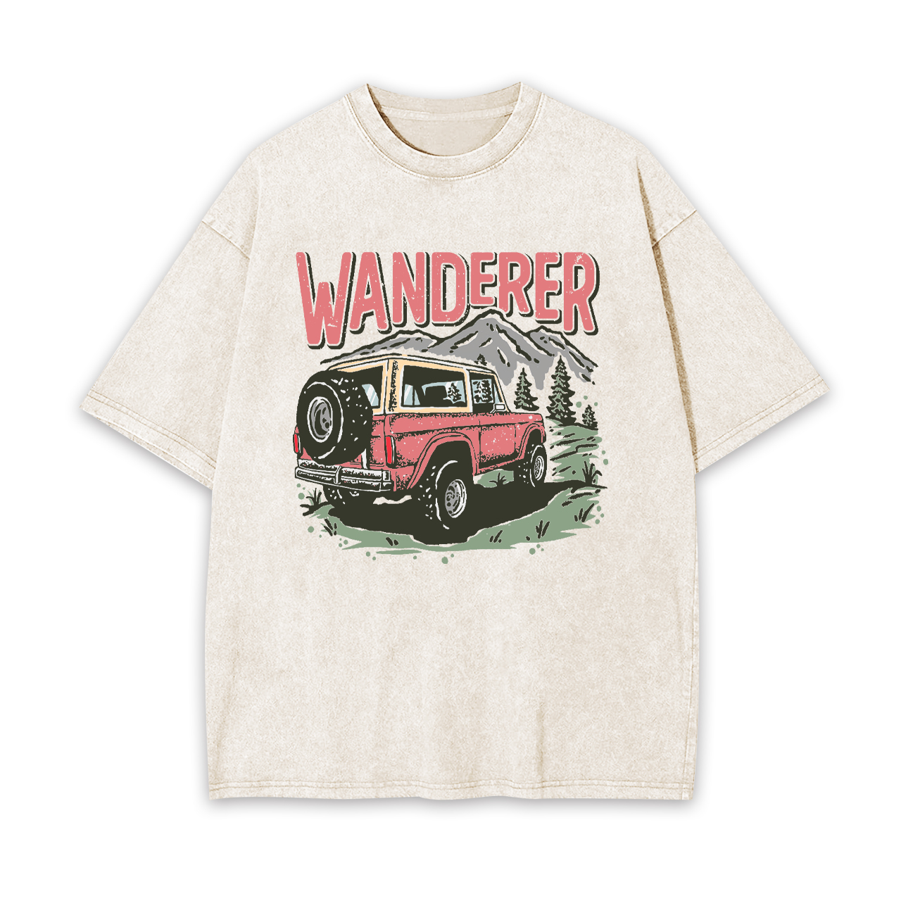 Adventure Sublimation Of Wanderer Garment-dye Tees
