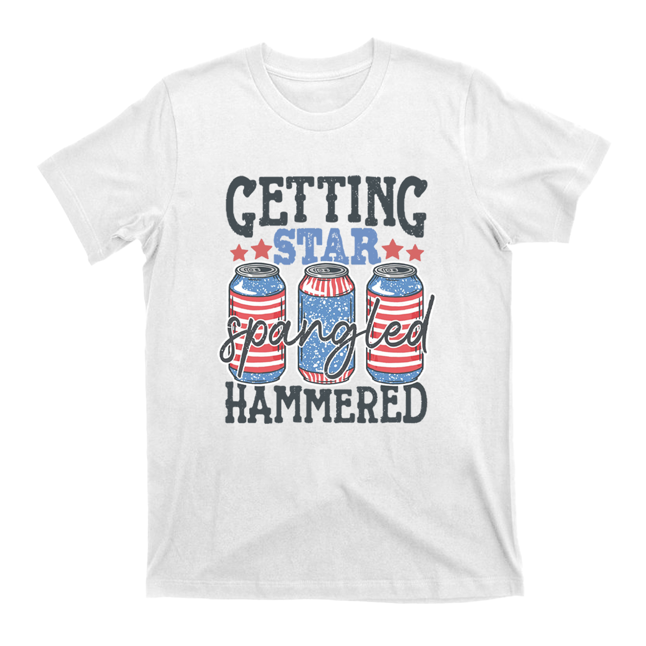 Getting Star Spangled Hammered T-Shirts