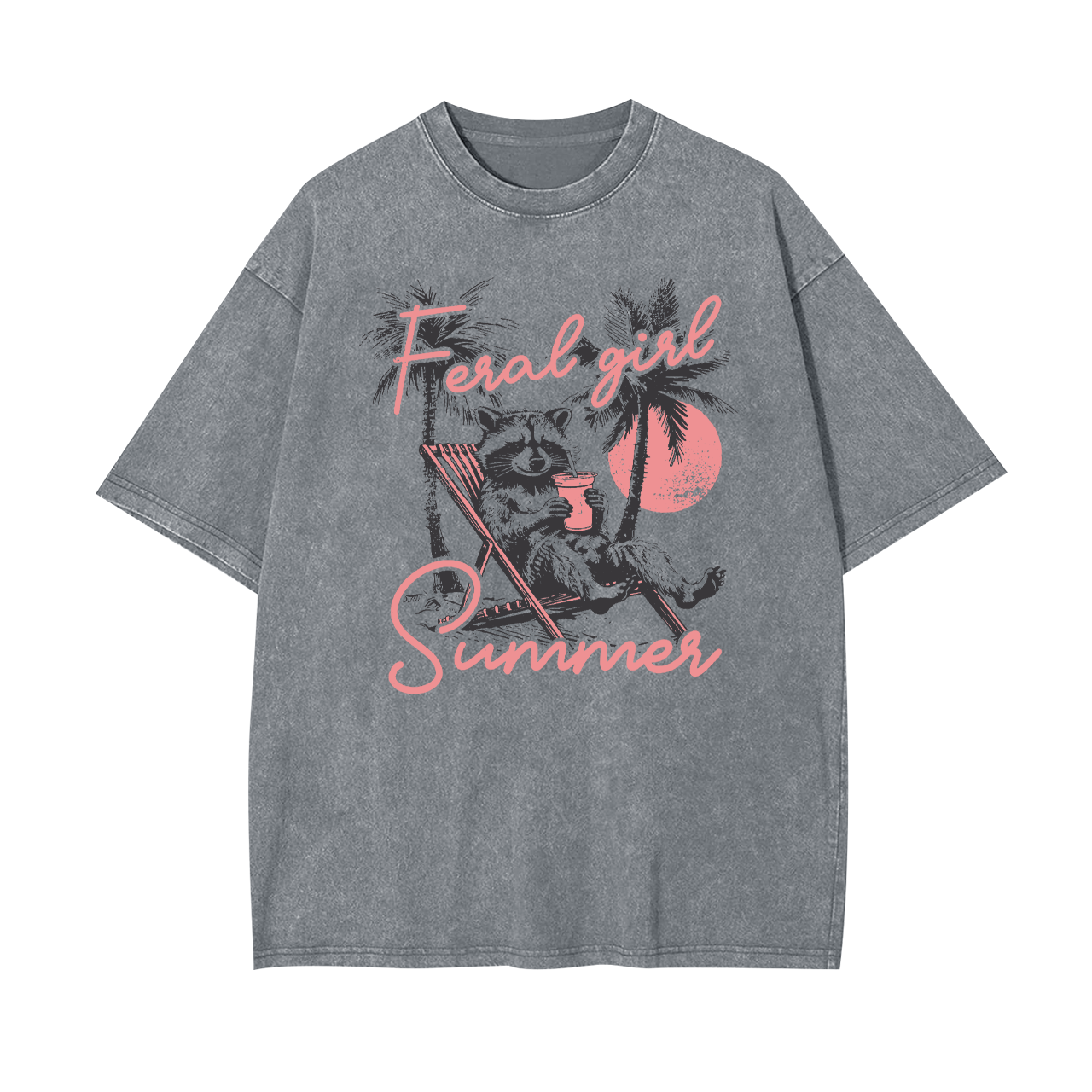 Feral Girl Summer Garment-dye Tees