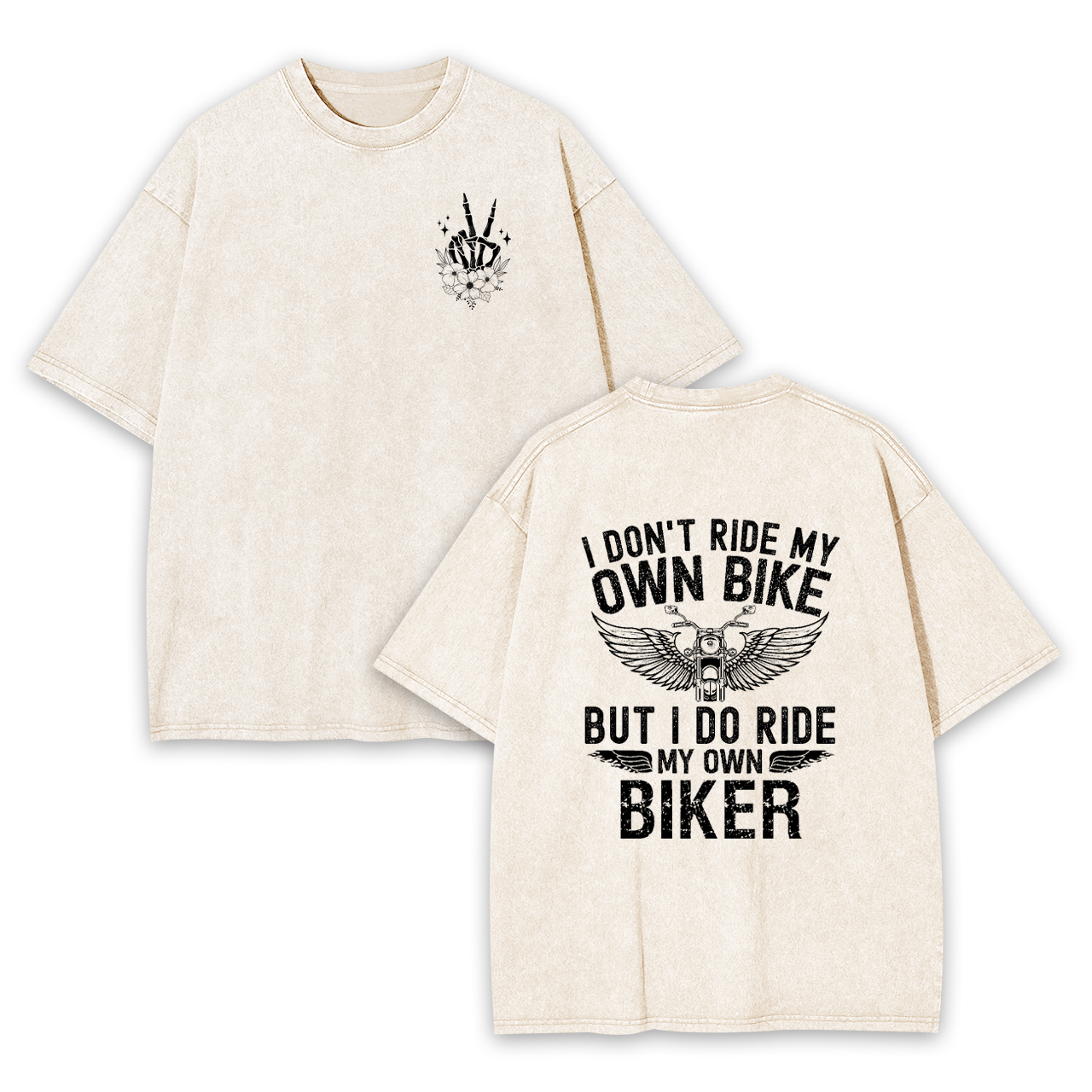 My Own Bike Garment-dye Tees