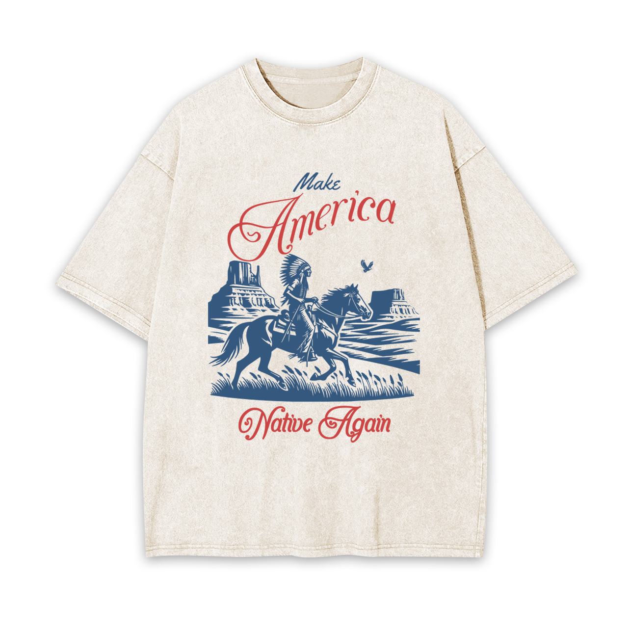 Make America Native Again Garment-dye Tees