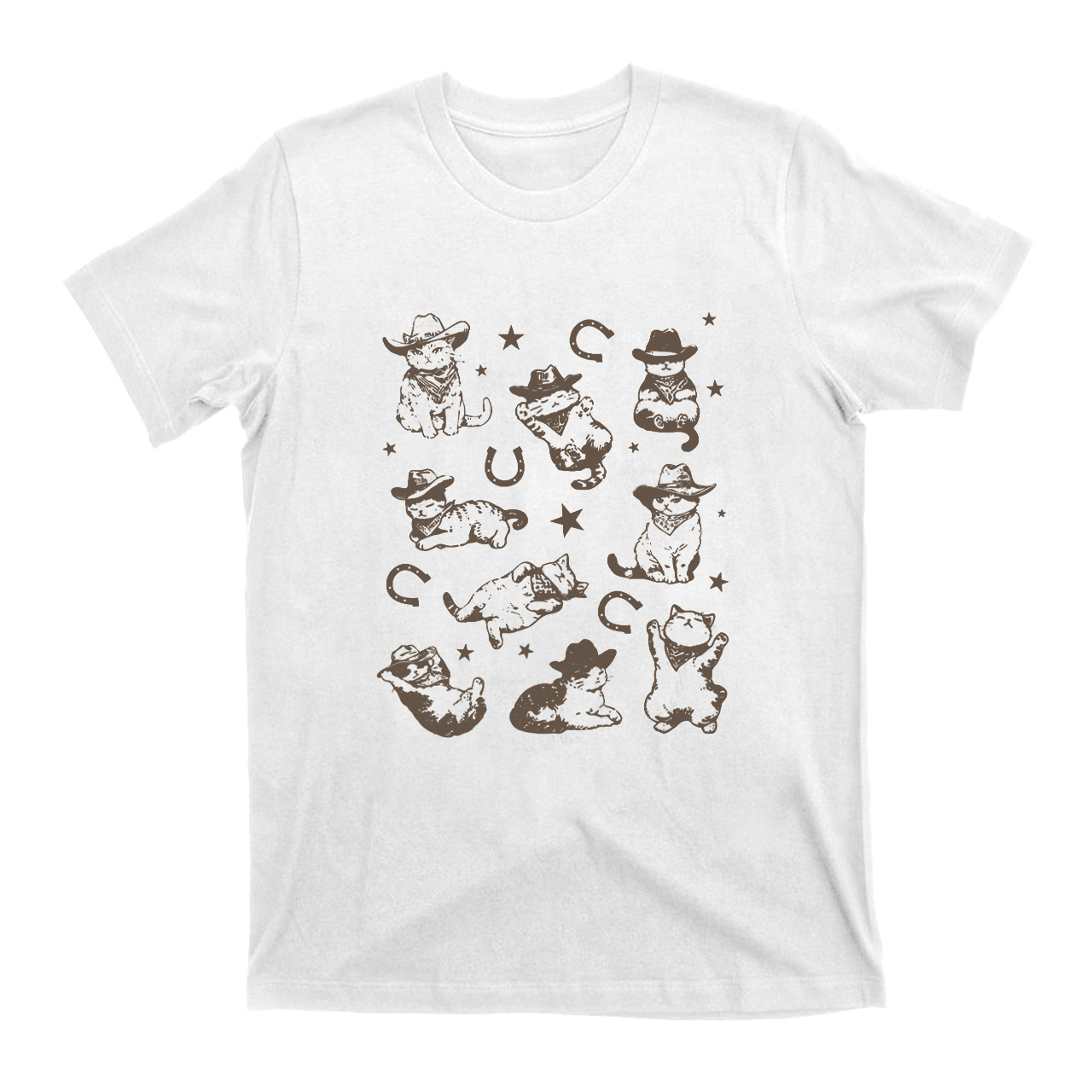 Cowboy Cats And Kittens T-Shirts