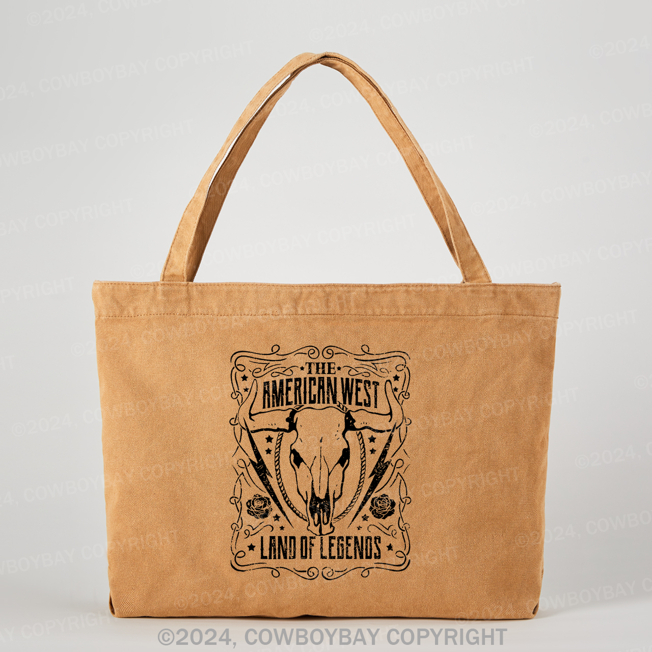 The American West Land Of Legends Tote Bag