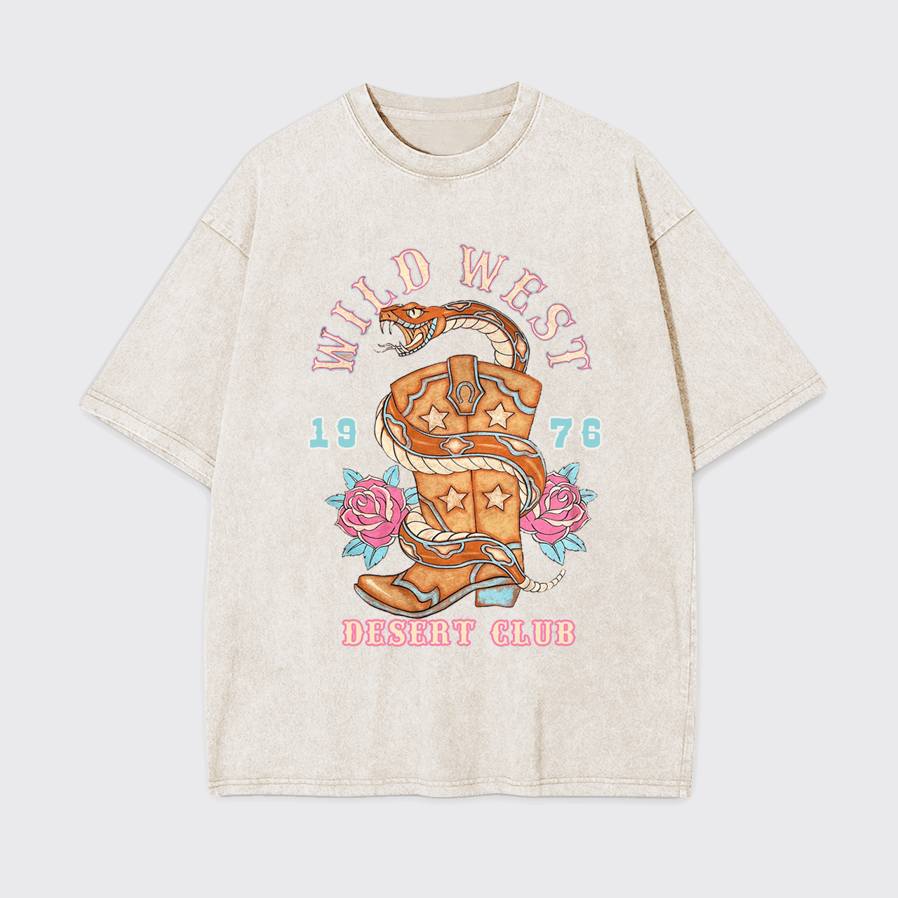 Wild West Desert Club Garment-dye Tees