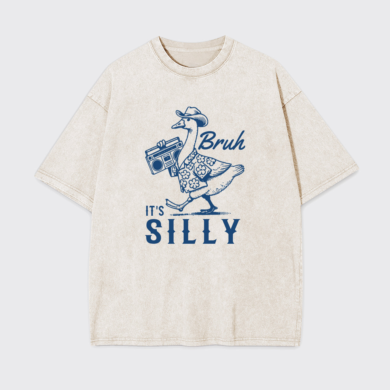 Bruh It’s Summer Goose Silly Goose Garment-dye Tees