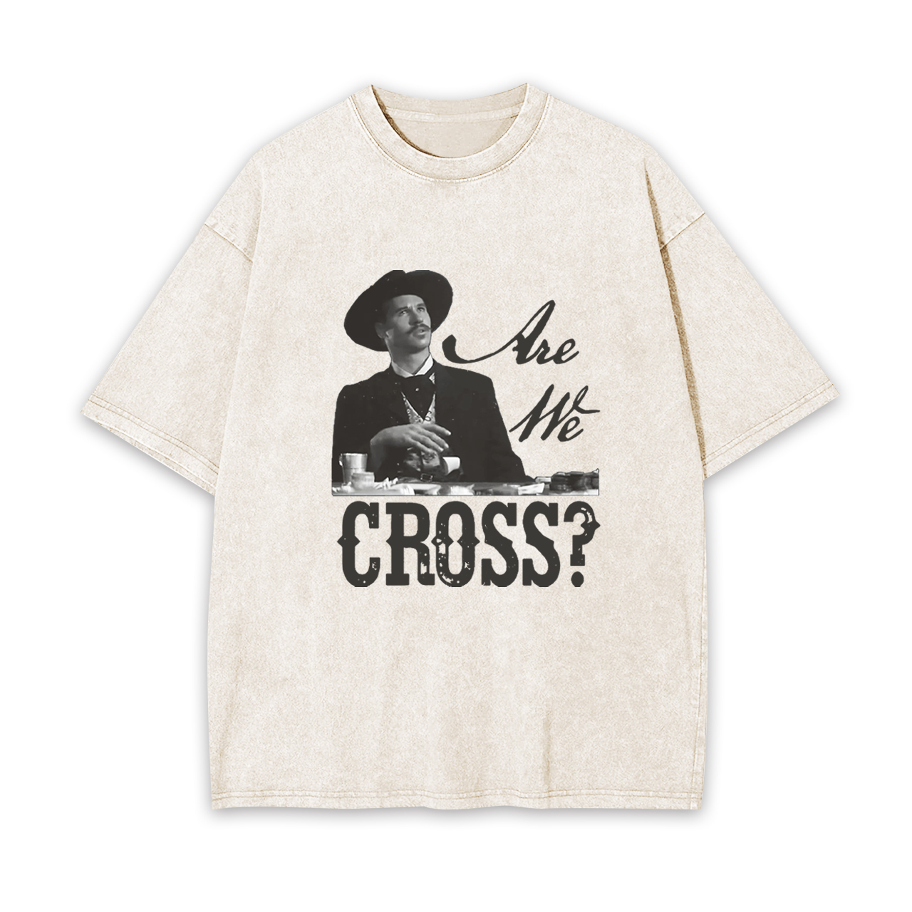 Are We Cross Garment-dye Tees