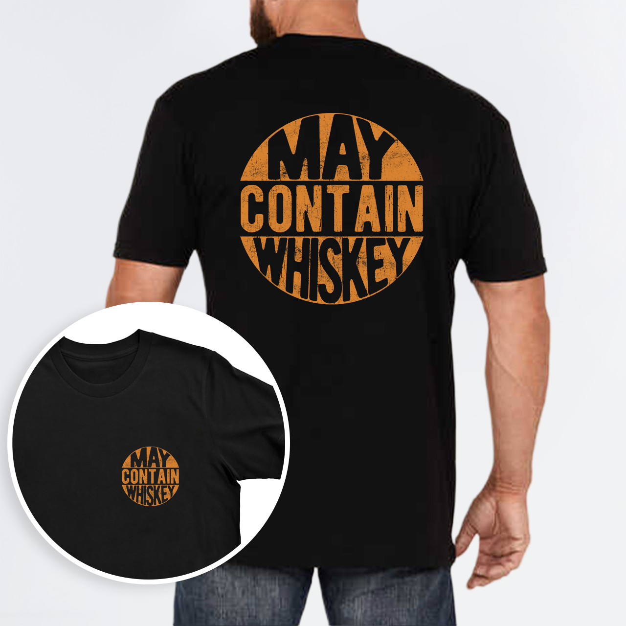 May Contain Whiskey T-Shirts