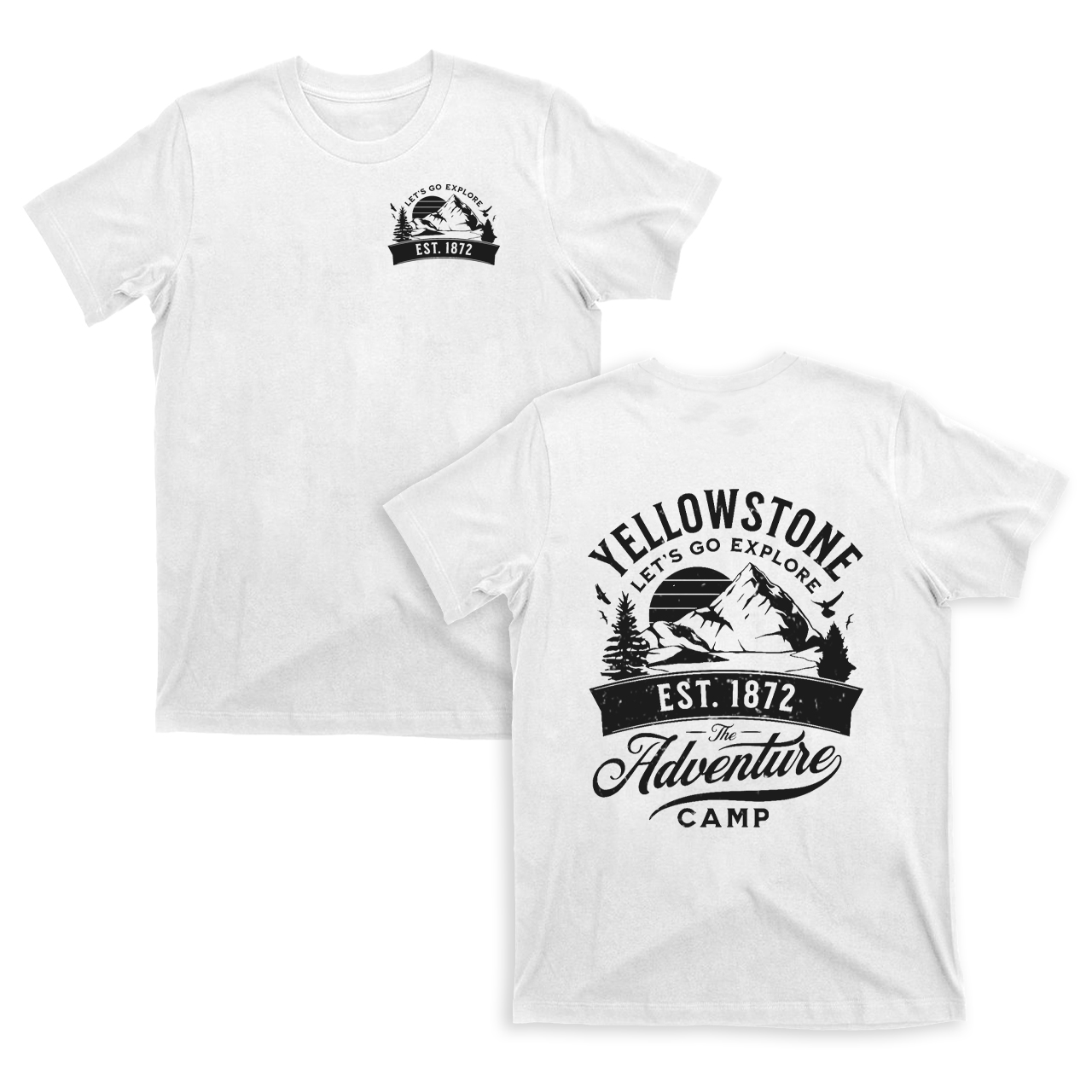 Yellowstone Let's Explore T-Shirts