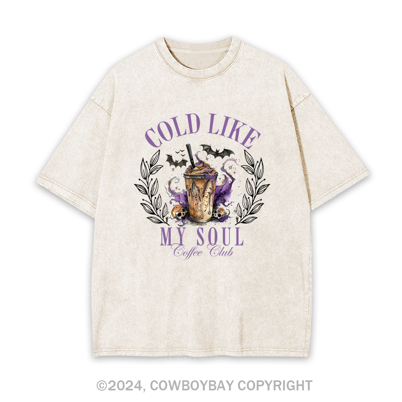 Cold Like My Soul Garment-dye Tees