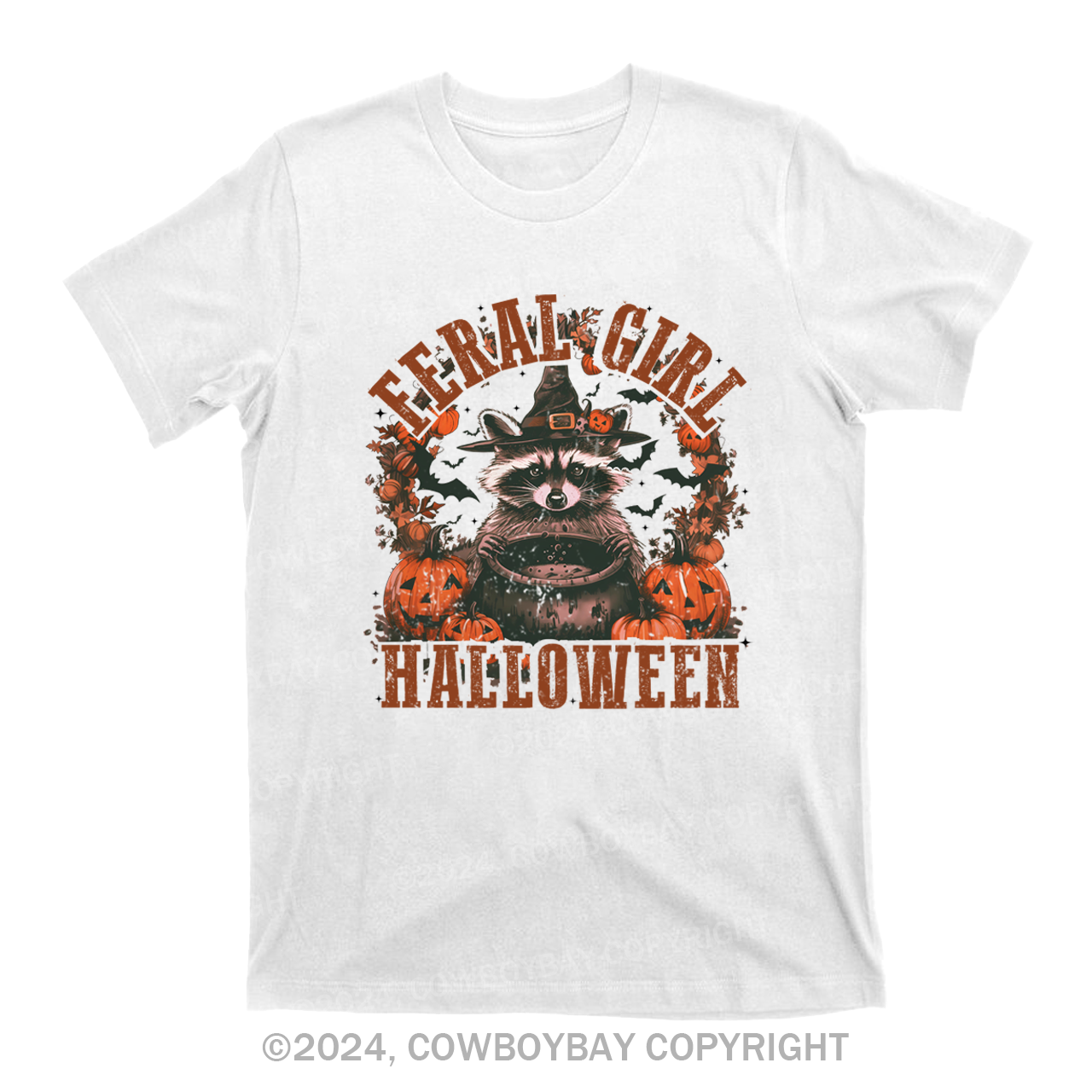 Feral Girl Halloween T-Shirts