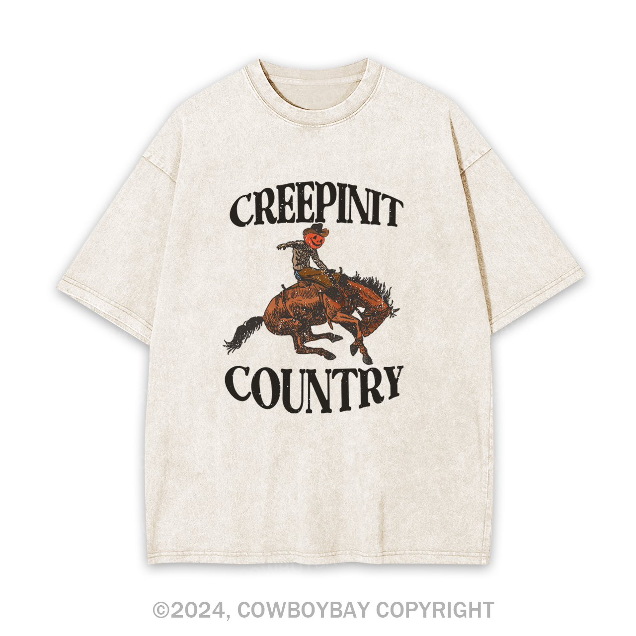 Creepin It Country Garment-dye Tees