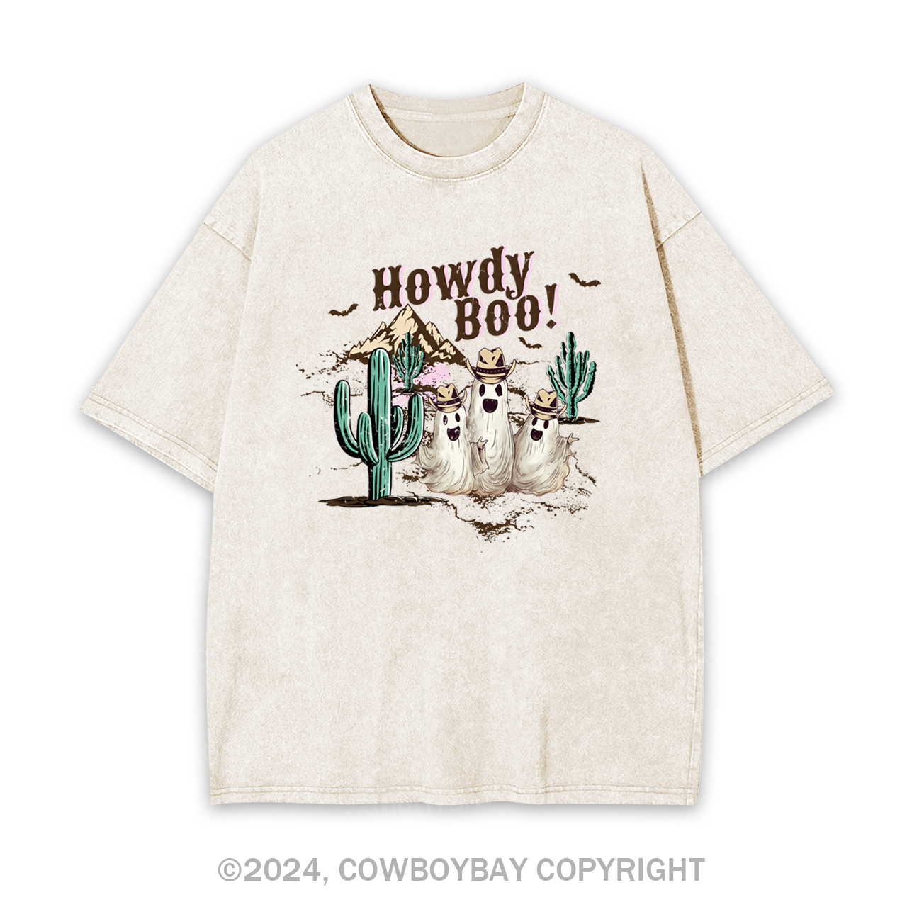 Howdy Boo Garment-dye Tees