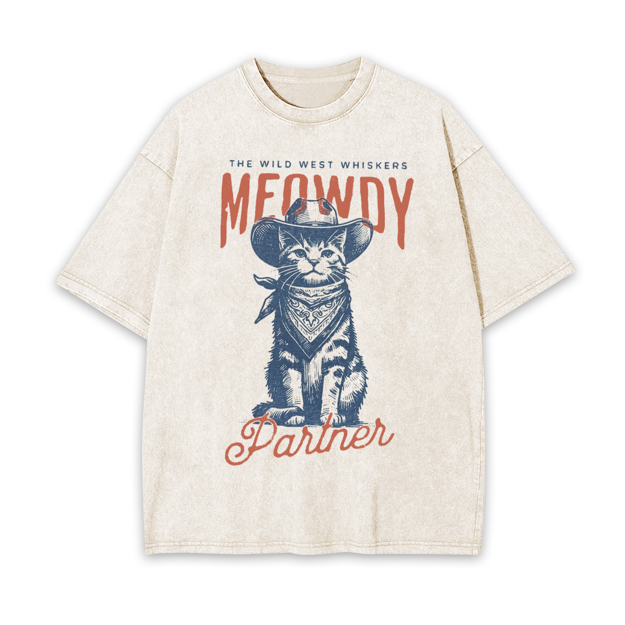 The Wild West Whiskers Garment-dye Tees