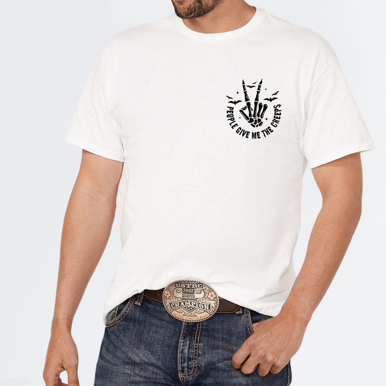 People Give Me The Creeps Halloween T-Shirts