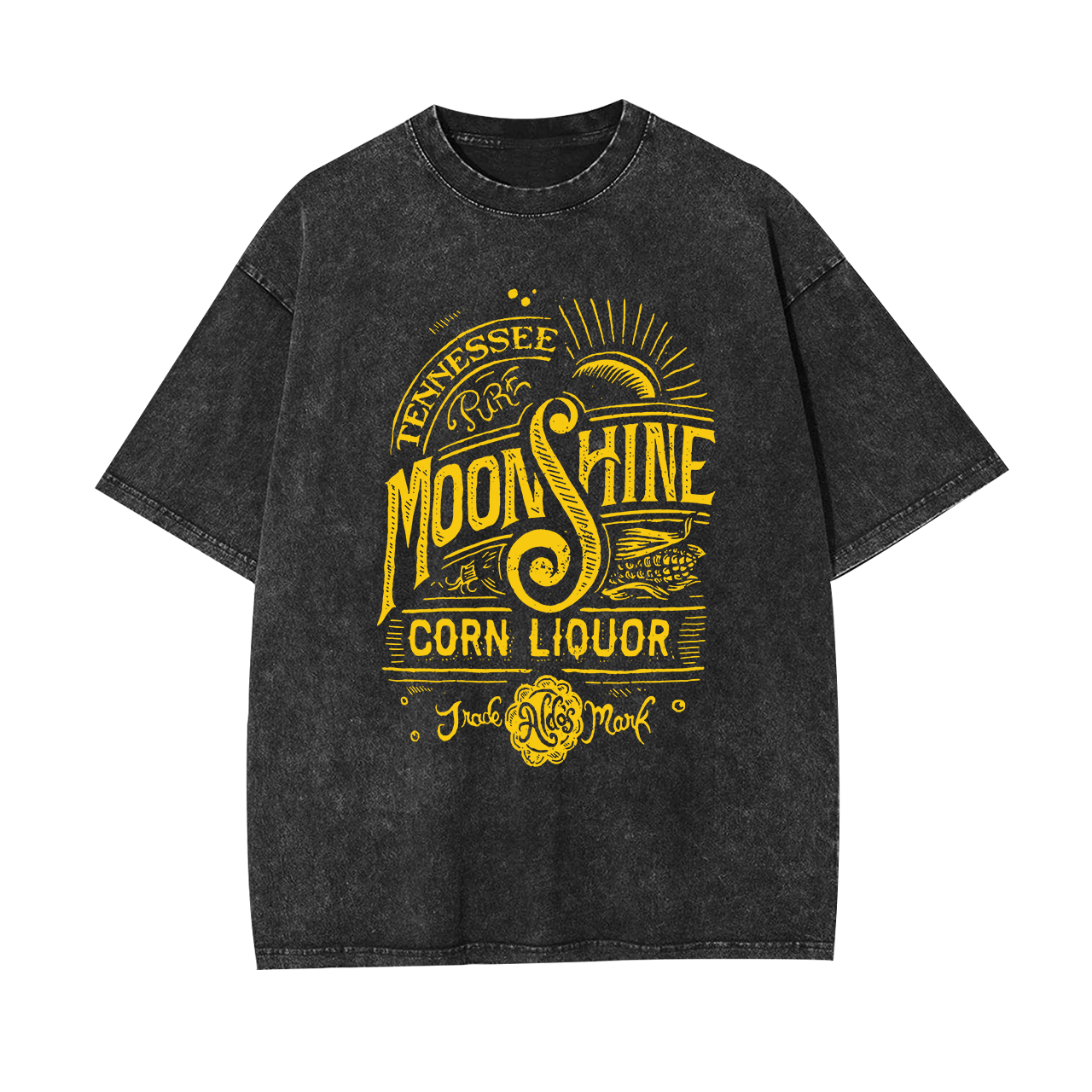 Moonshine Corn Liquor Garment-dye Tees