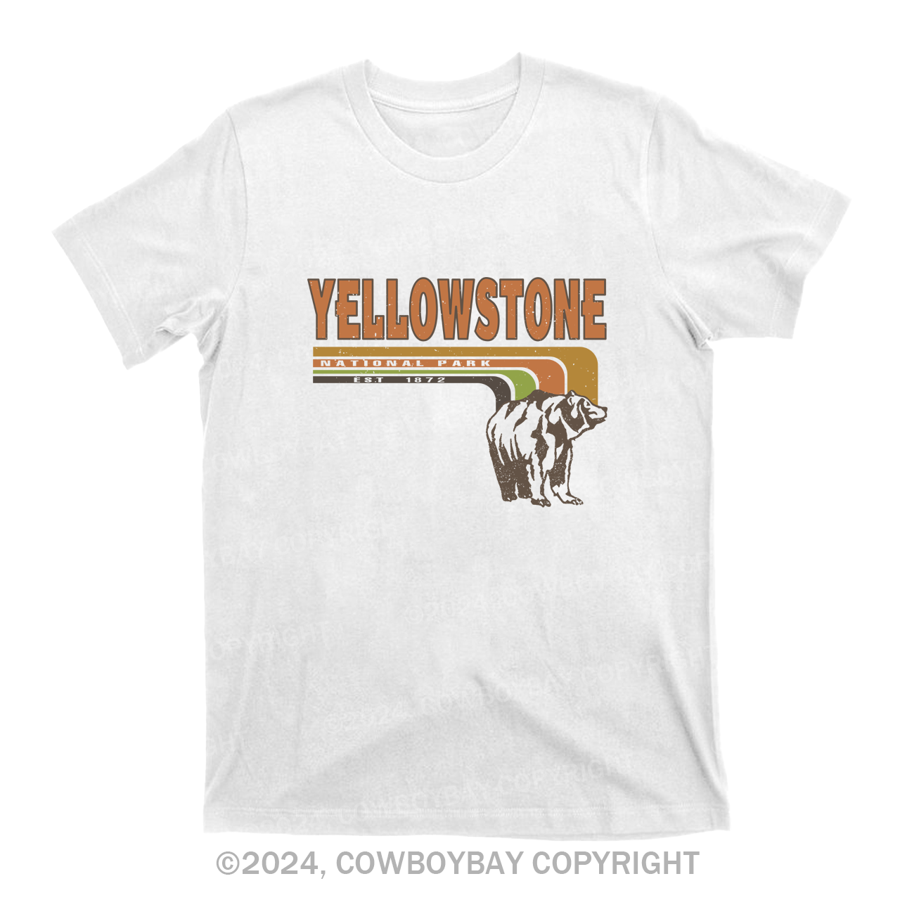 Inspired Yellowstone National Park T-Shirts