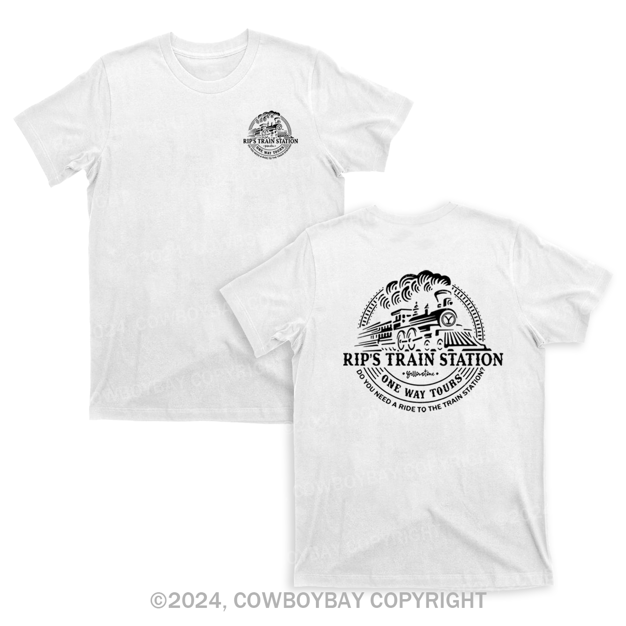 Rip's Train Station T-Shirts